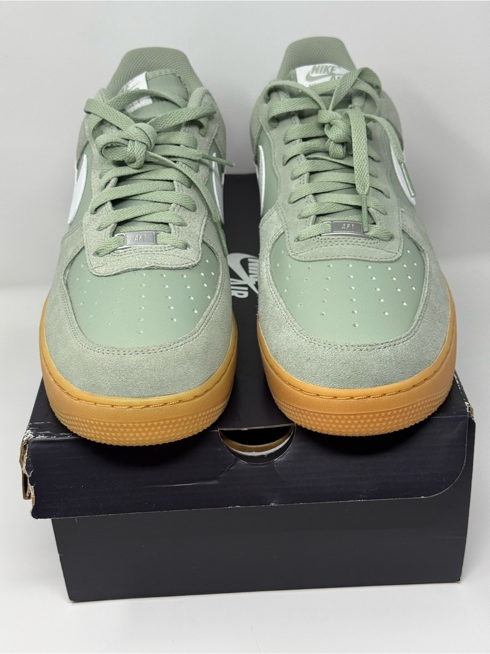 Size 13- Nike Air Force 1 Low '07 LV8 Jade Horizon Mens FQ8714-300